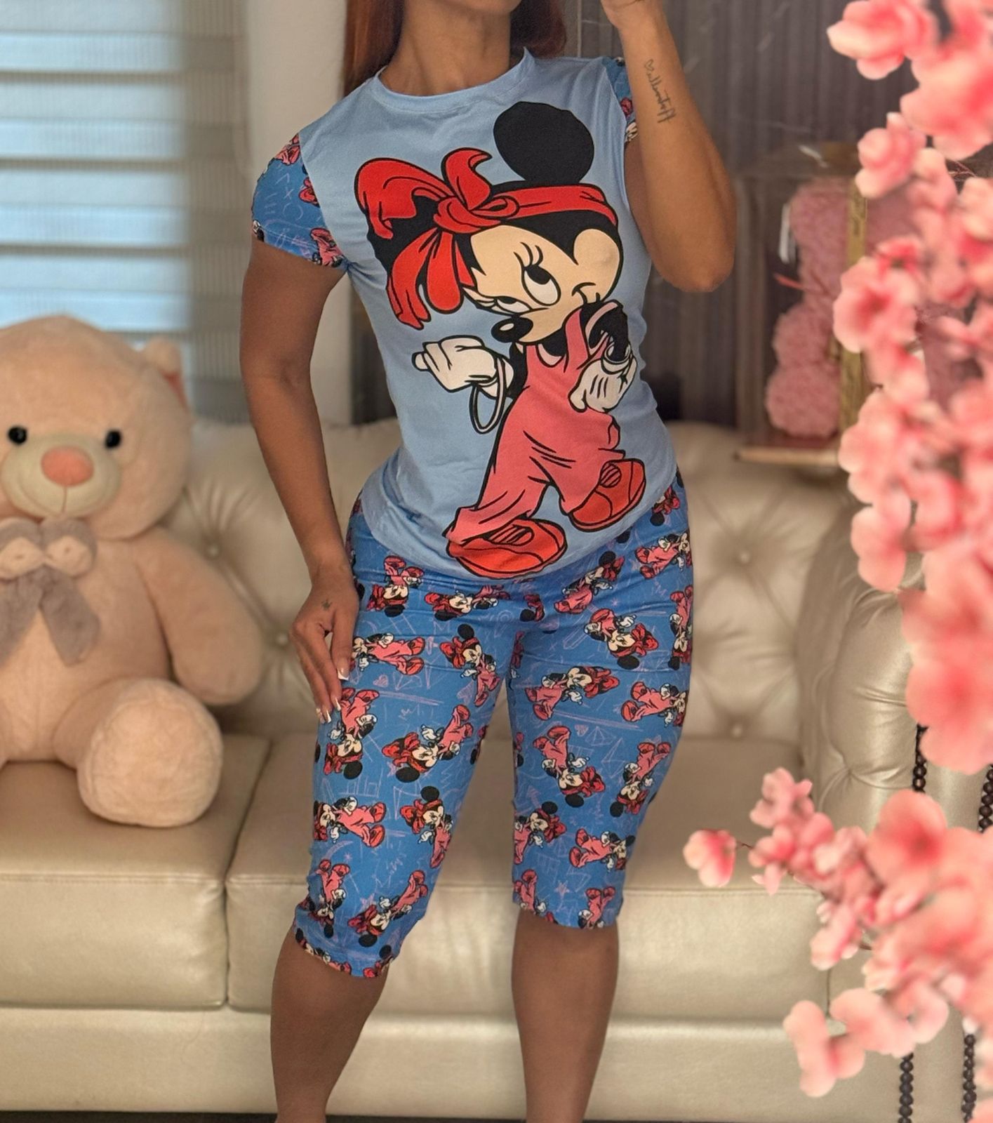 Vista 2 de CAPRI CAMISA - DISEÑO: STICH AZUL